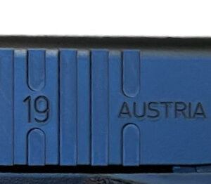 Front Slide Serrations Around Lettering